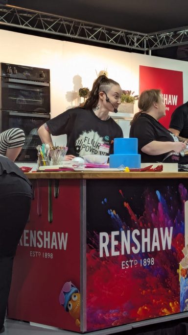 Live on stage at Cake international 2025